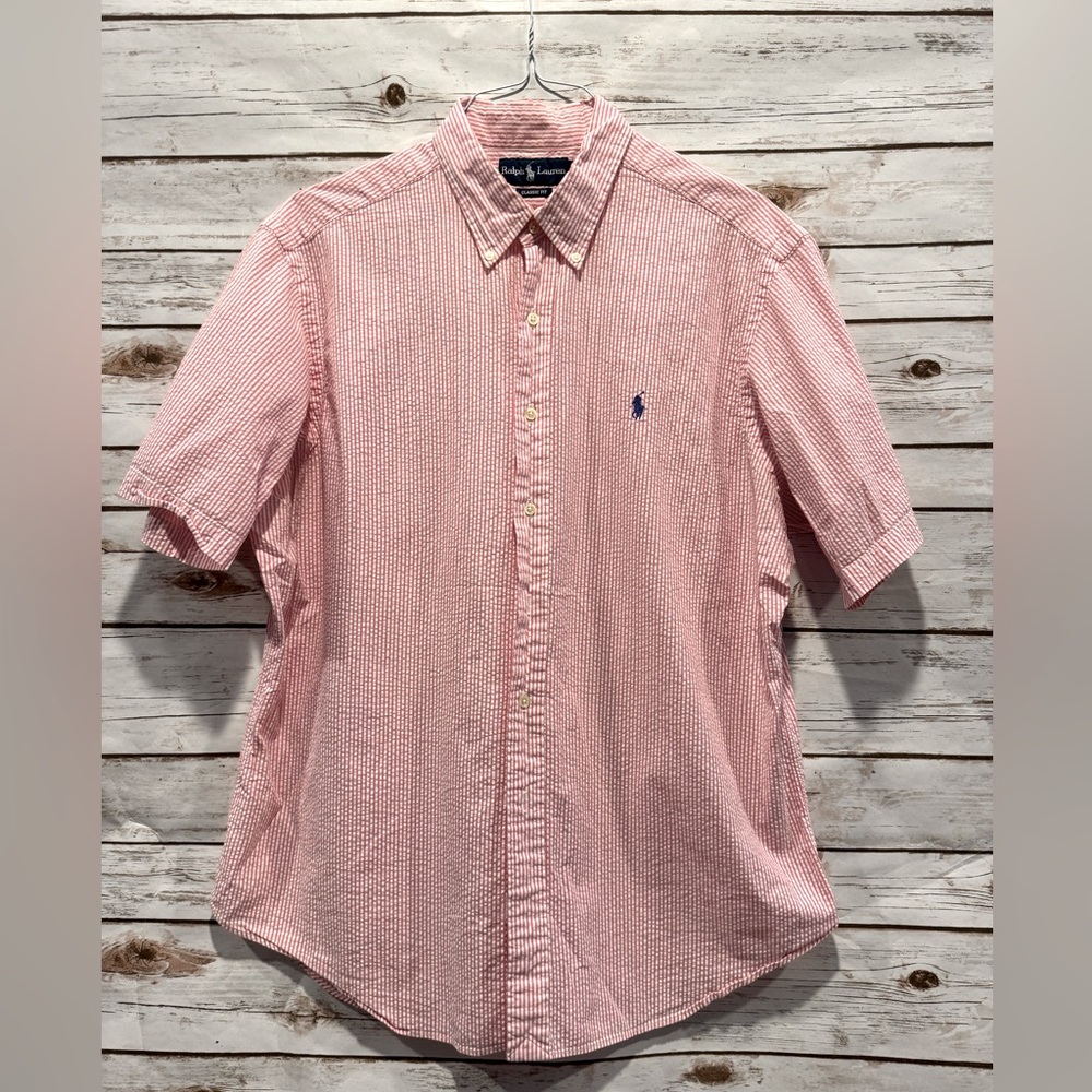 Ralph Lauren Polo Button-up Seersucker